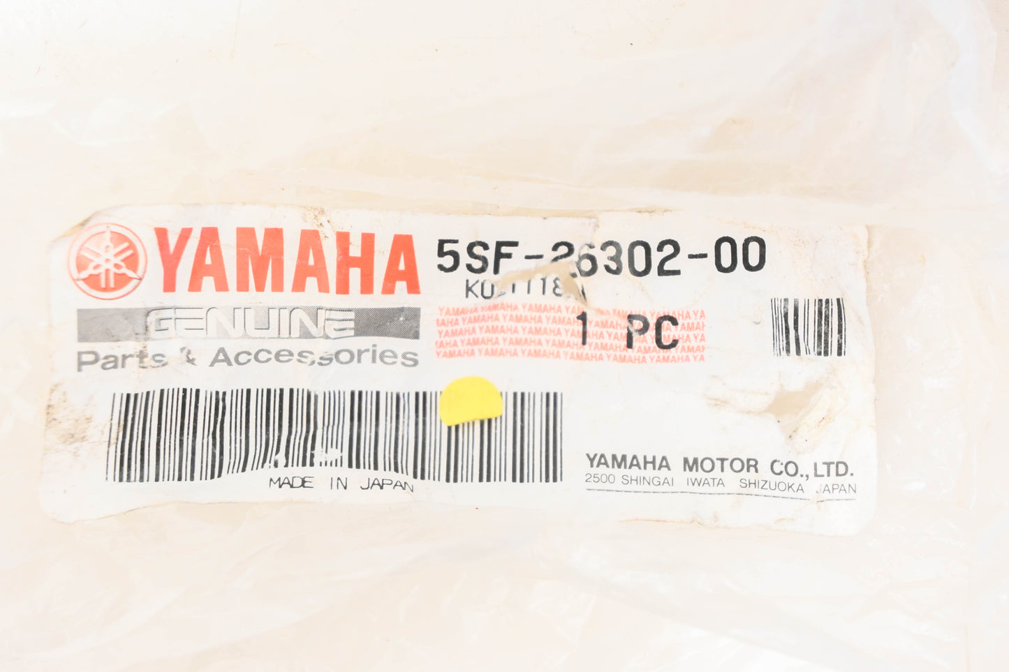 New OEM Yamaha 5SF-26302-00-00 Throttle Cable Assembly NOS
