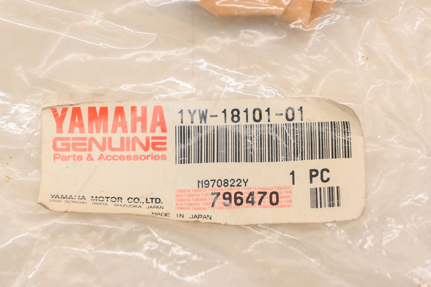 New OEM Yamaha 1YW-18101-01-00 Shift Shaft Assembly NOS