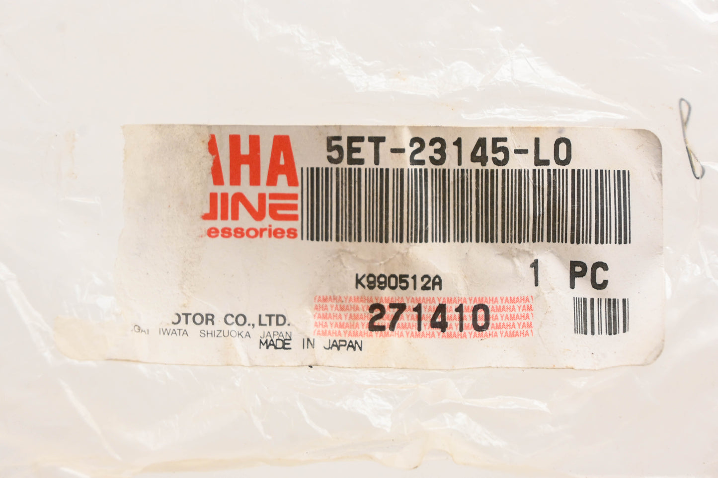 New OEM Yamaha 5ET-23145-L0-00 Front Fork Oil Seal NOS