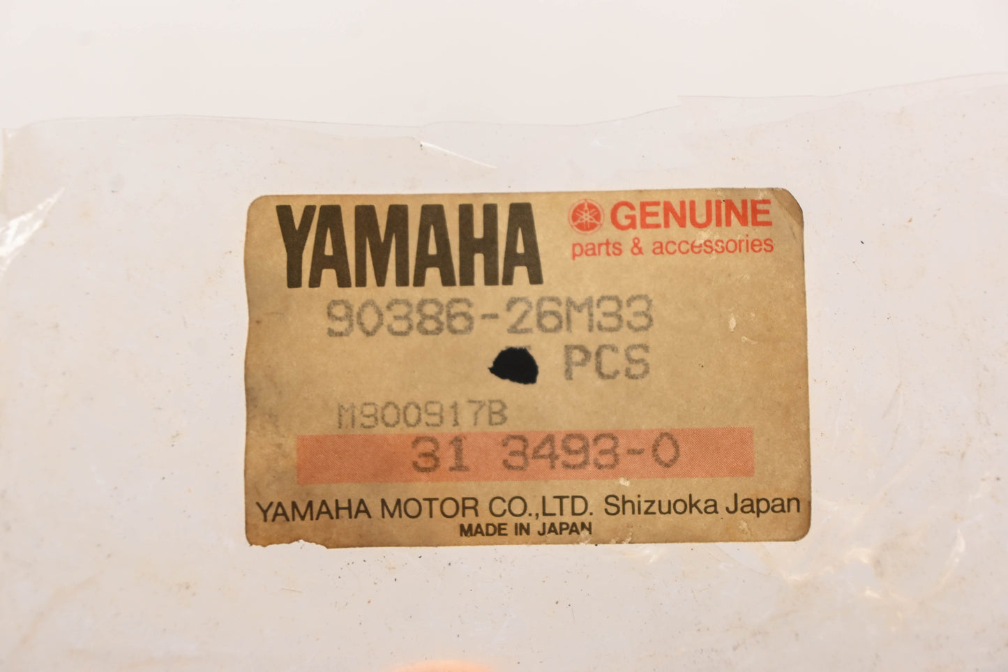 New OEM Yamaha 90386-26M33-00 Bushing NOS