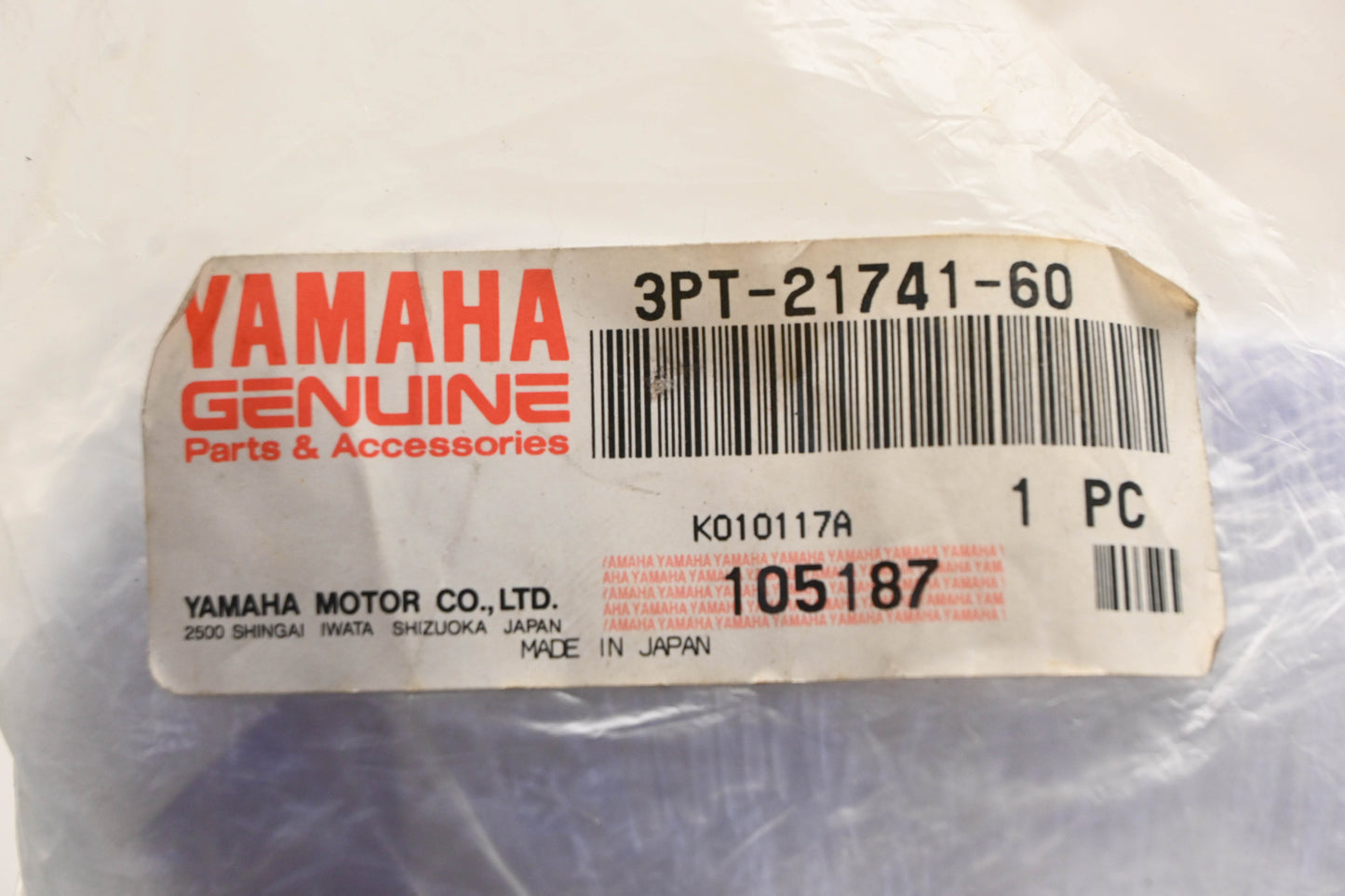 New OEM Yamaha 3PT-21741-60-00 Blue Side Cover NOS