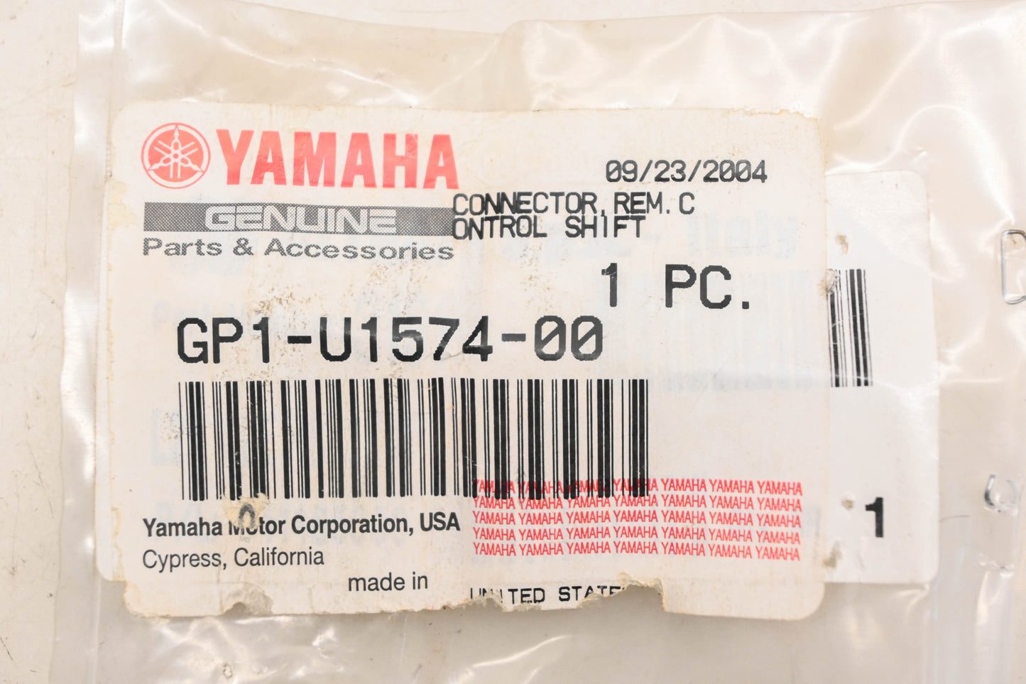 New OEM Yamaha GP1-U1574-00-00 Throttle Cable Connector NOS