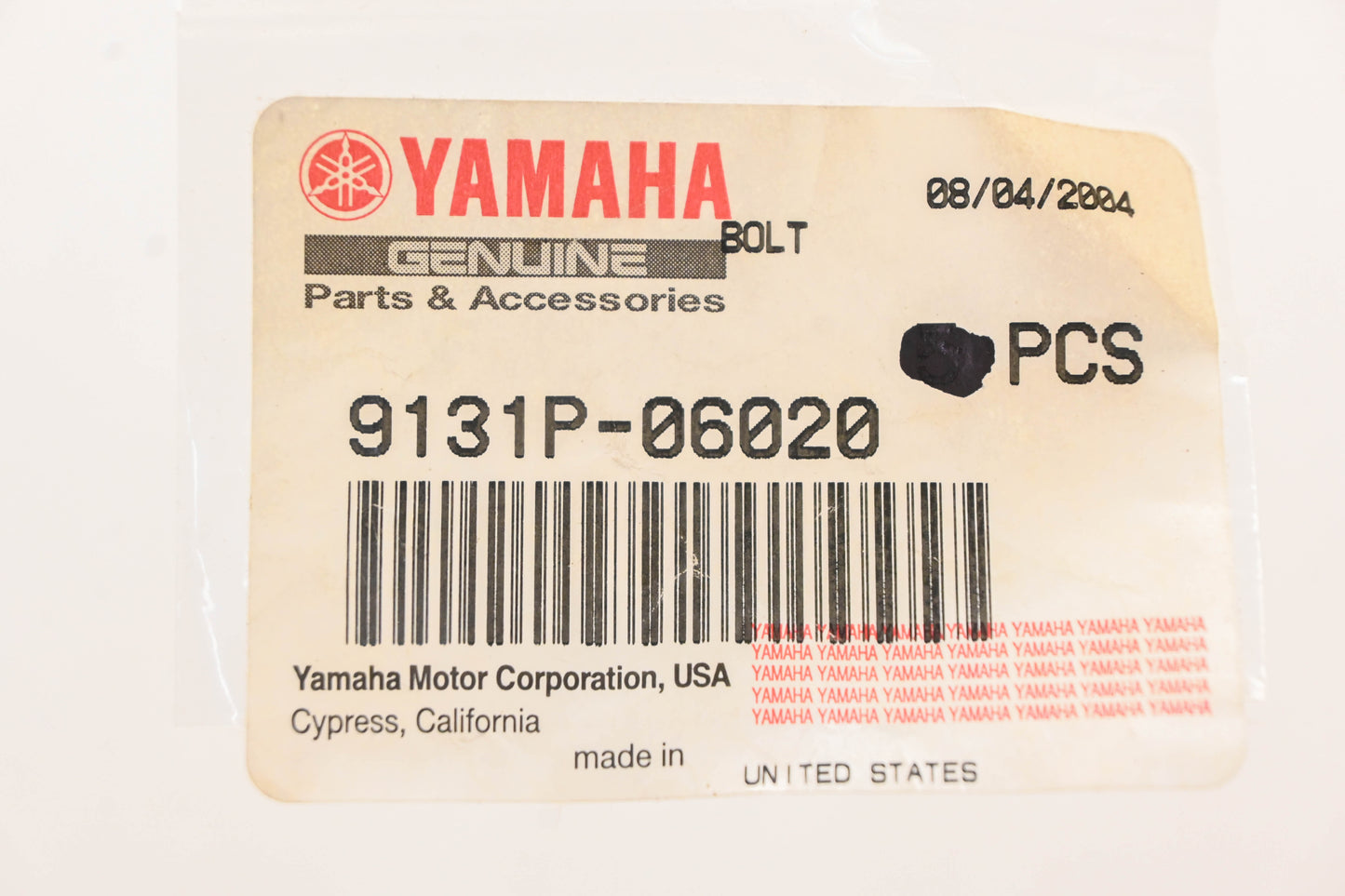 New OEM Yamaha 9131P-06020-00 Allen Head Screws Qty 3 NOS
