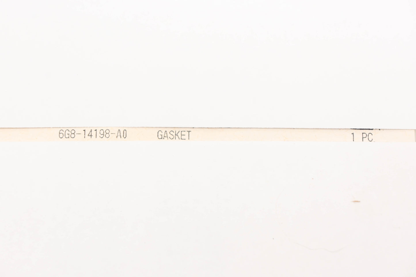 New OEM Yamaha 6G8-14198-A0-00 Gasket NOS