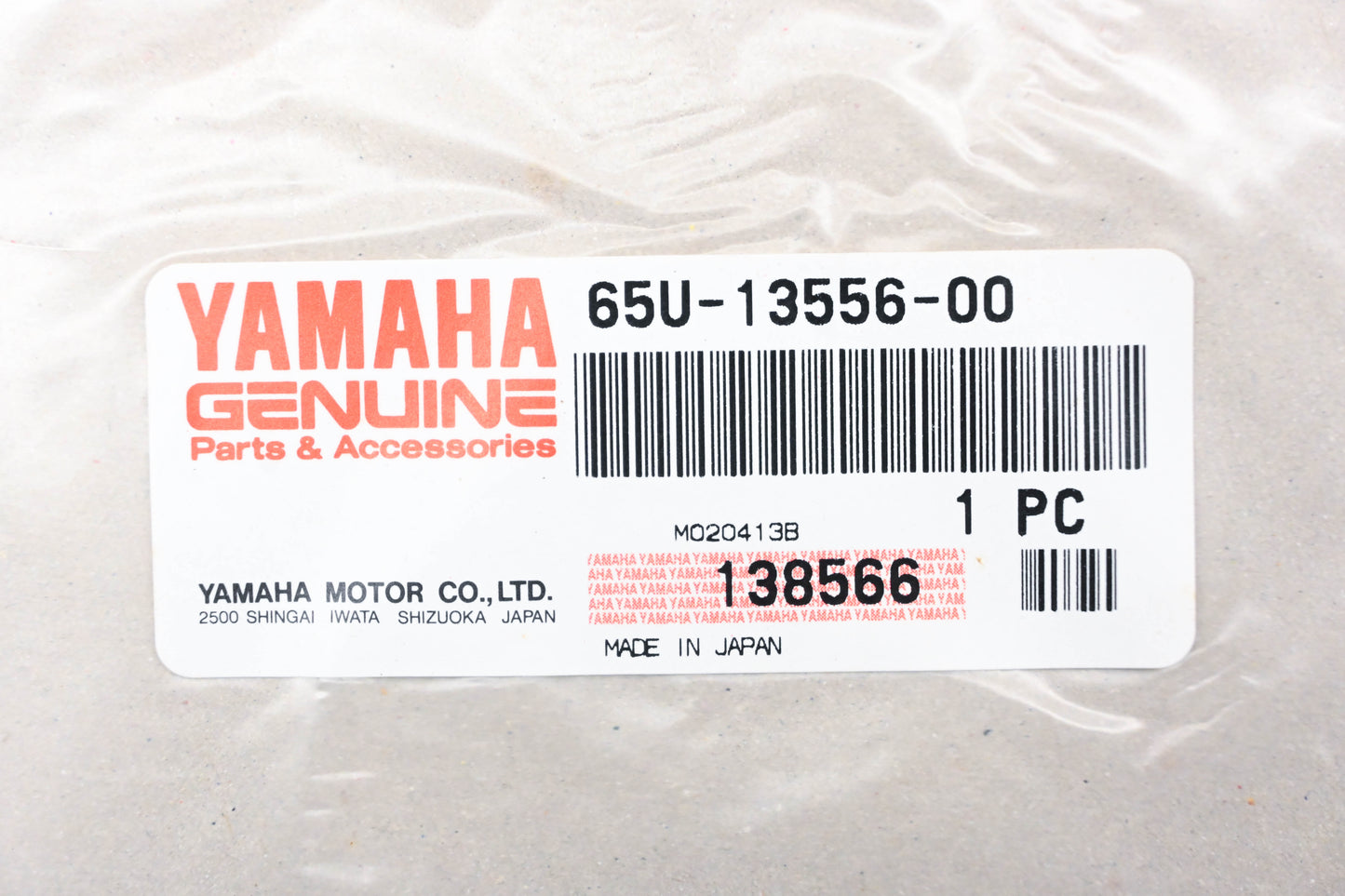 New OEM Yamaha 65U-13556-00-00 Intake Manifold Gasket NOS