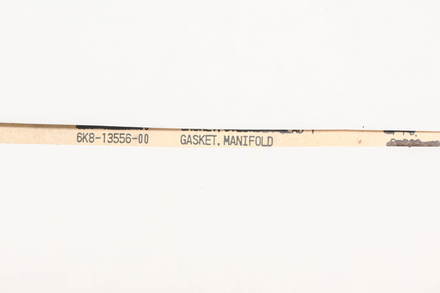 New OEM Yamaha 6K8-13556-00-00 Manifold Gasket NOS