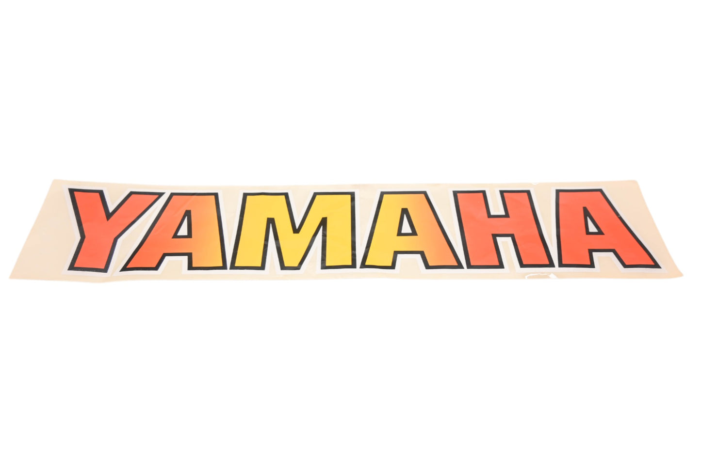 New OEM Yamaha NA020-22 Red/Orange Mark Emblem Decal NOS