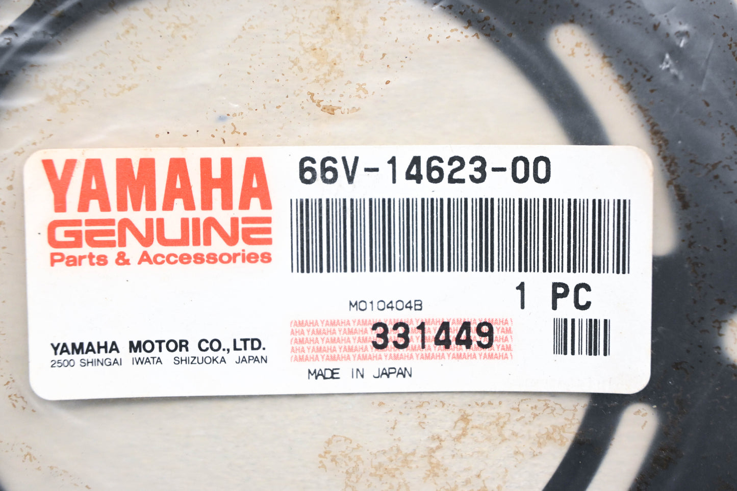 New OEM Yamaha 66V-14623-00-00 Exhaust Pipe Gasket NOS