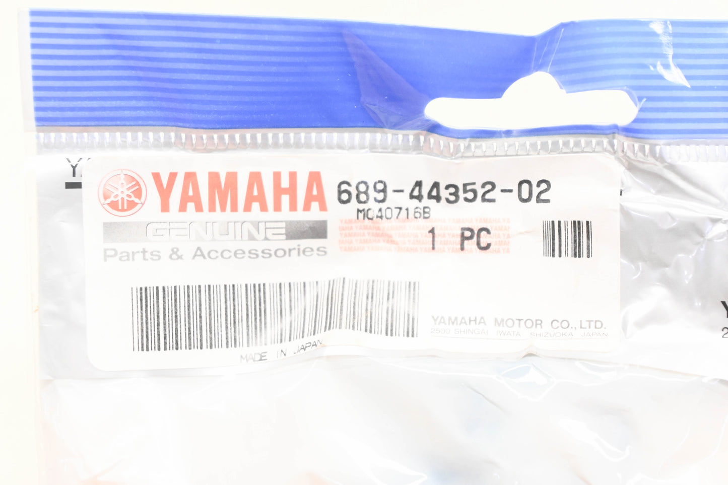 New OEM Yamaha 689-44352-02-00 Water Pump Impeller NOS