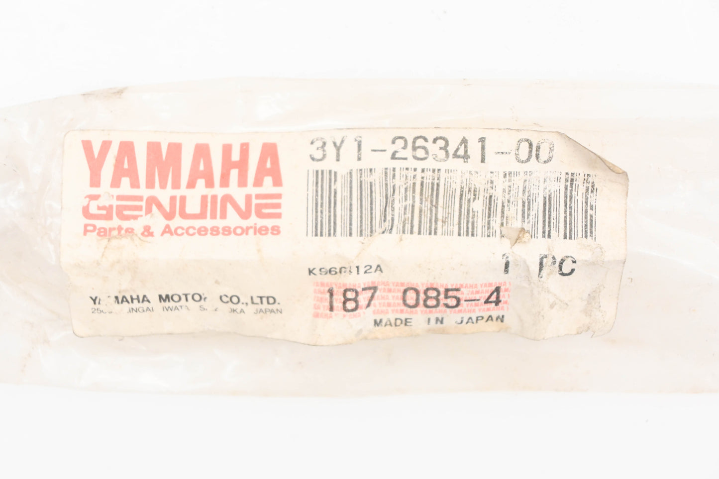 New OEM Yamaha 3Y1-26341-00-00 Brake Cable NOS