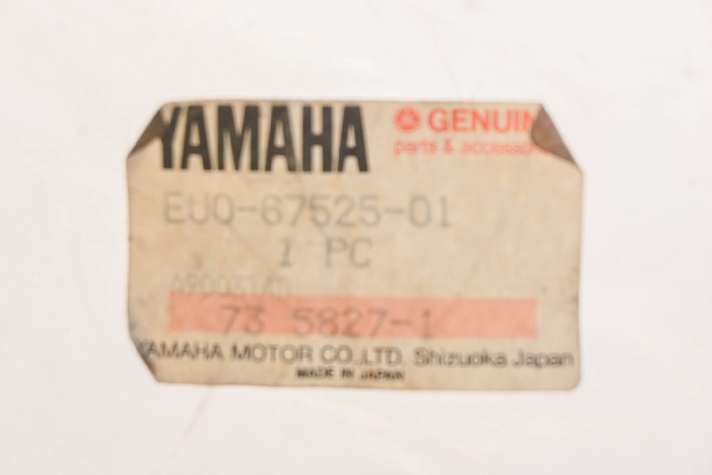 New OEM Yamaha EU0-67525-01-00 Exhaust Thru-Hull Packing NOS