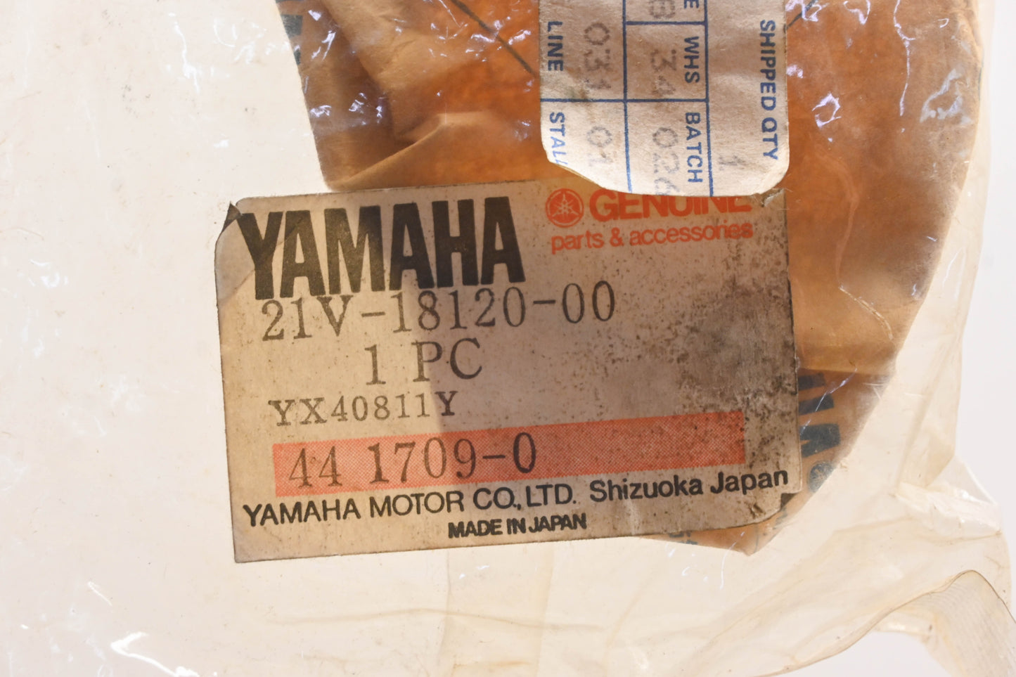 New OEM Yamaha 21V-18120-00-00 Shift Lever Assembly NOS
