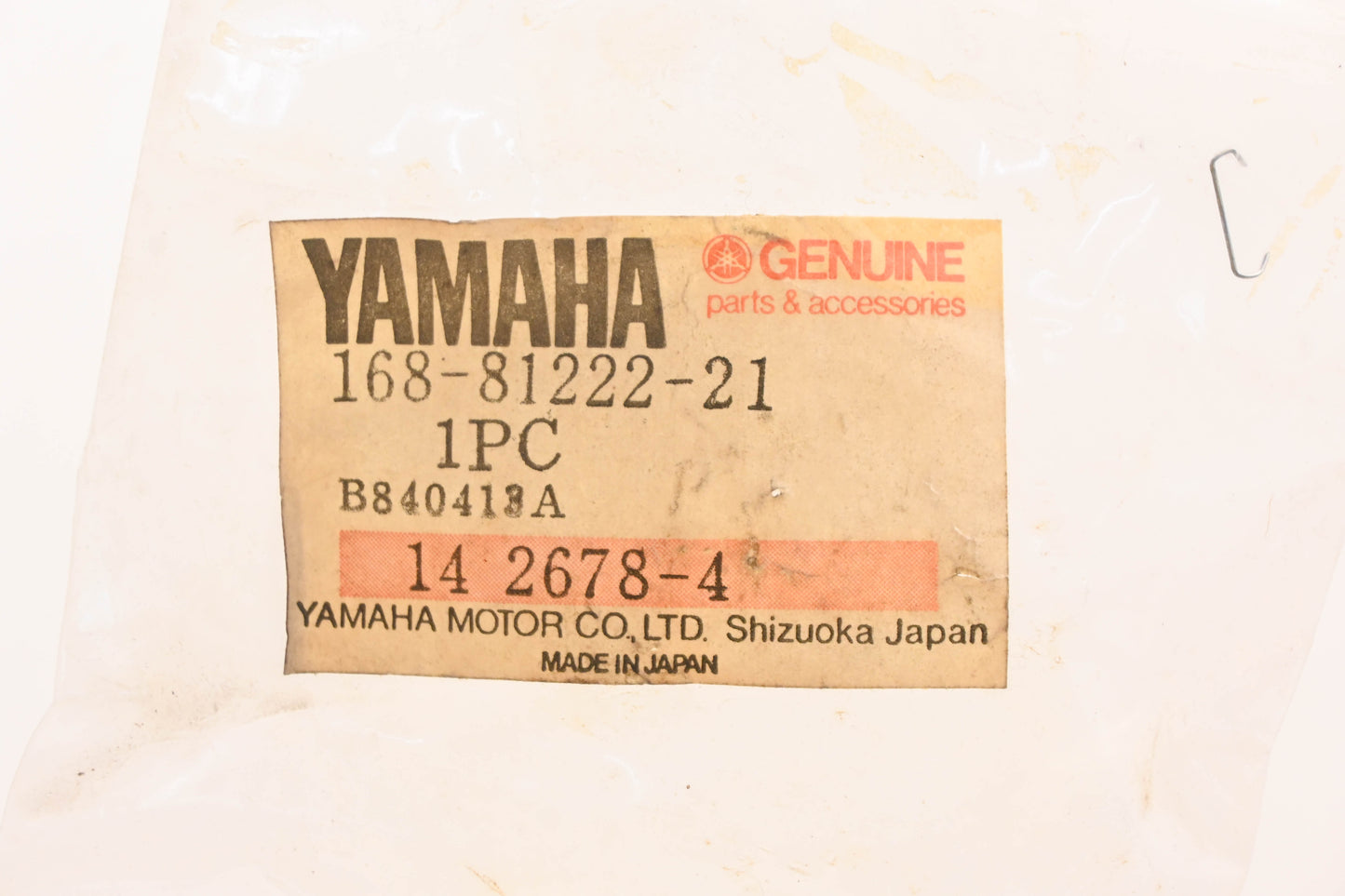 New OEM Yamaha 168-81222-21-00 Contact Point Breaker Assembly NOS