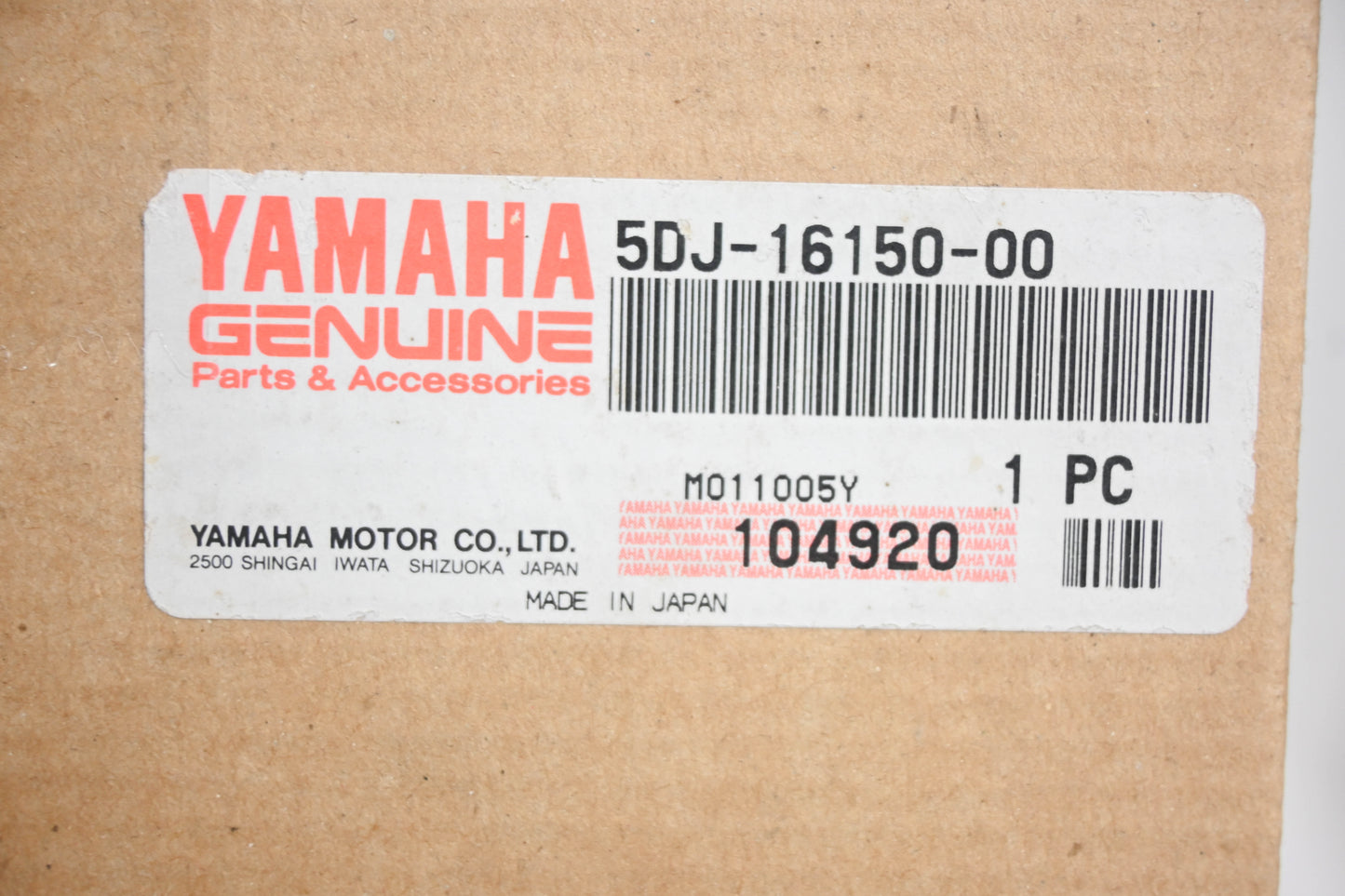 New OEM Yamaha 5DJ-16150-00-00 Clutch Basket Kit NOS