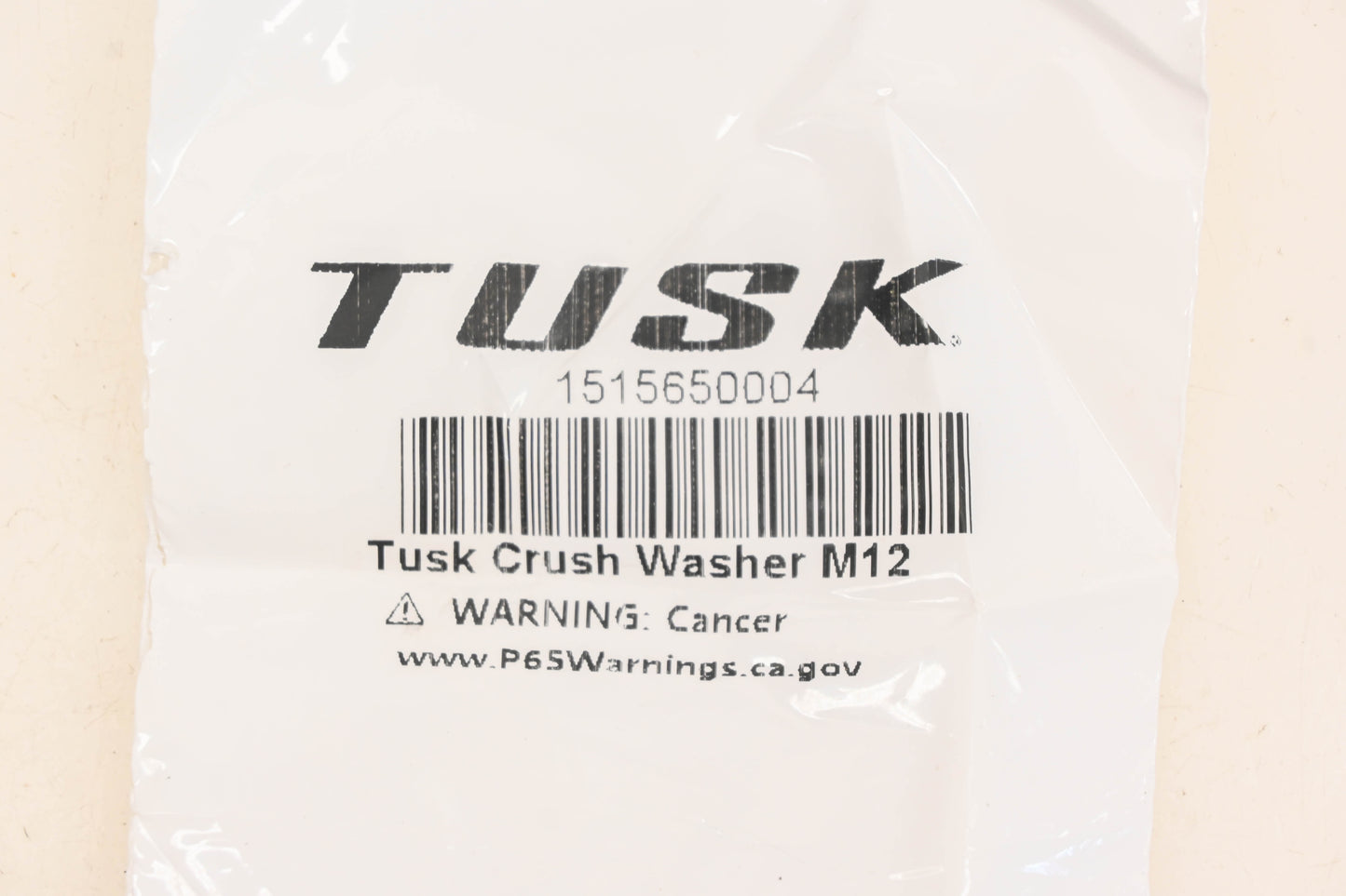 Tusk 1515650004 M12 Crush Washer NOS