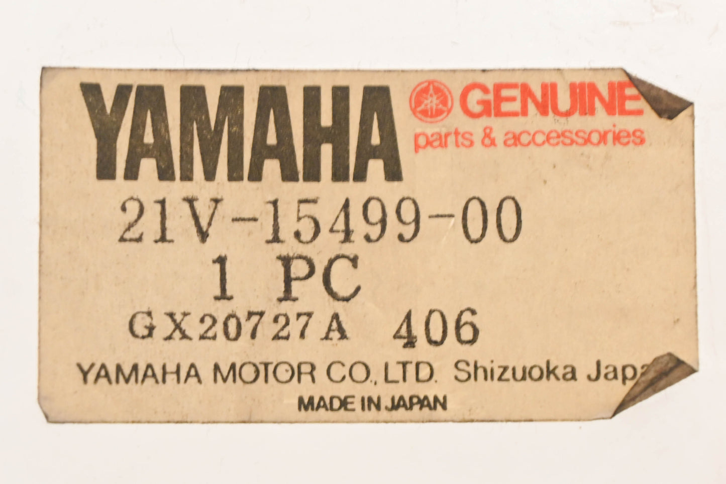 New OEM Yamaha 21V-15499-00-00 Clutch Protector Cover NOS