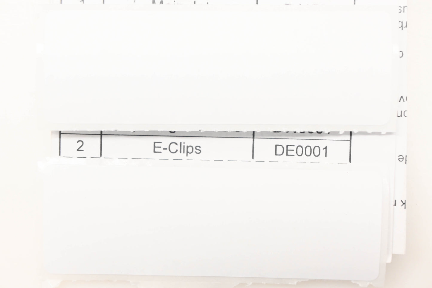 Dyno Jet DE0001 E-Clips Qty 2 NOS