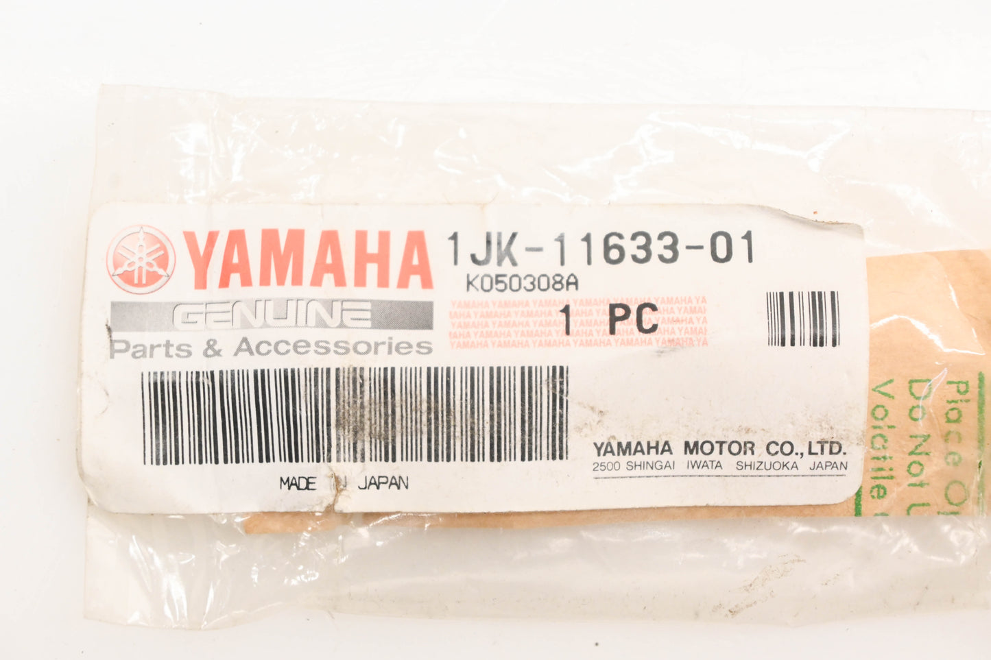 New OEM Yamaha 1JK-11633-01-00 Wrist Pin NOS