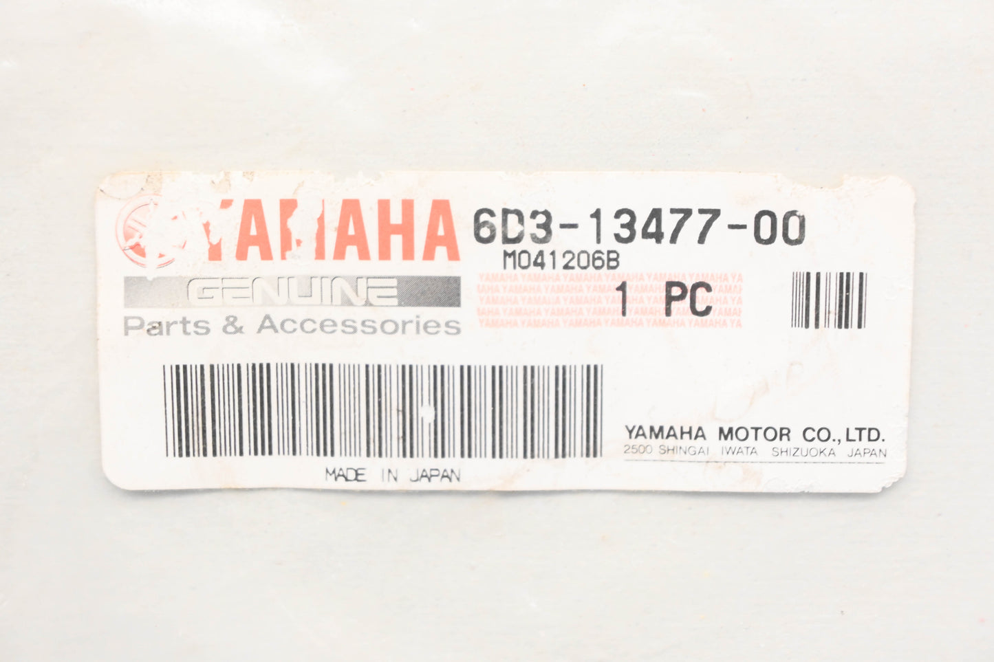 New OEM Yamaha 6D3-13477-00-00 Oil Cooler Gasket NOS