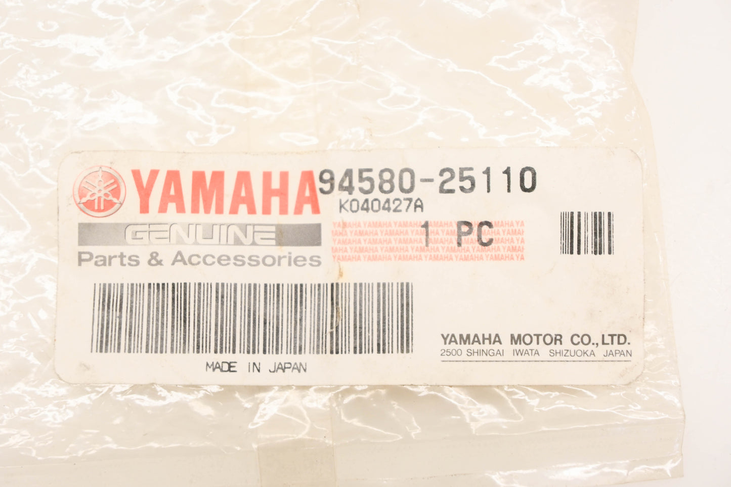 New OEM Yamaha 94580-25110-00 Cam Shaft Chain NOS