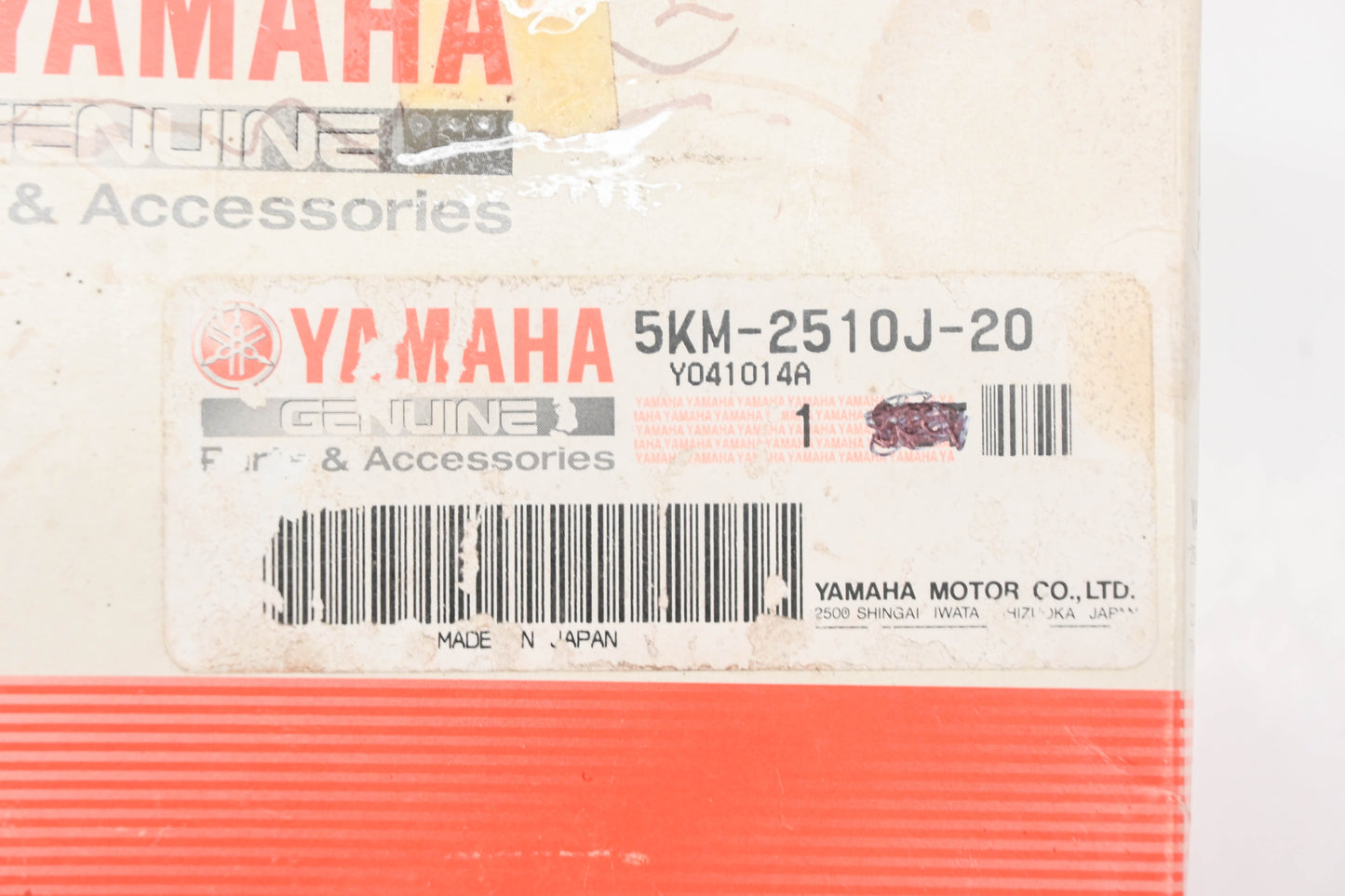 New OEM Yamaha 5KM-2510J-20-00 CV Boot Kit NOS