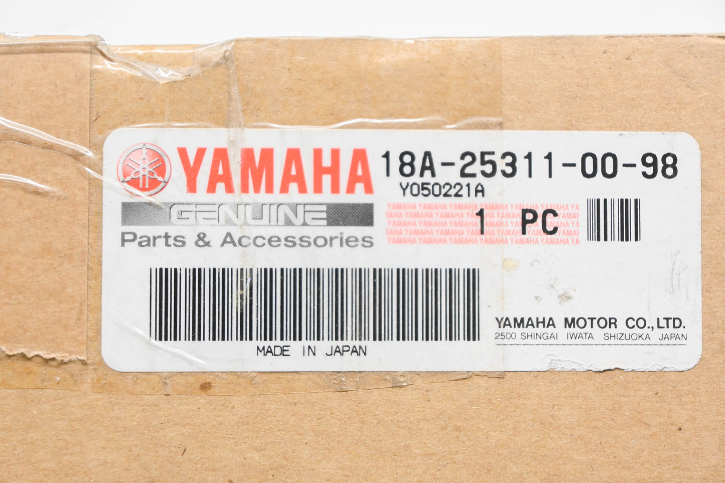 New OEM Yamaha 18A-25311-00-98 Black Rear Wheel Hub NOS