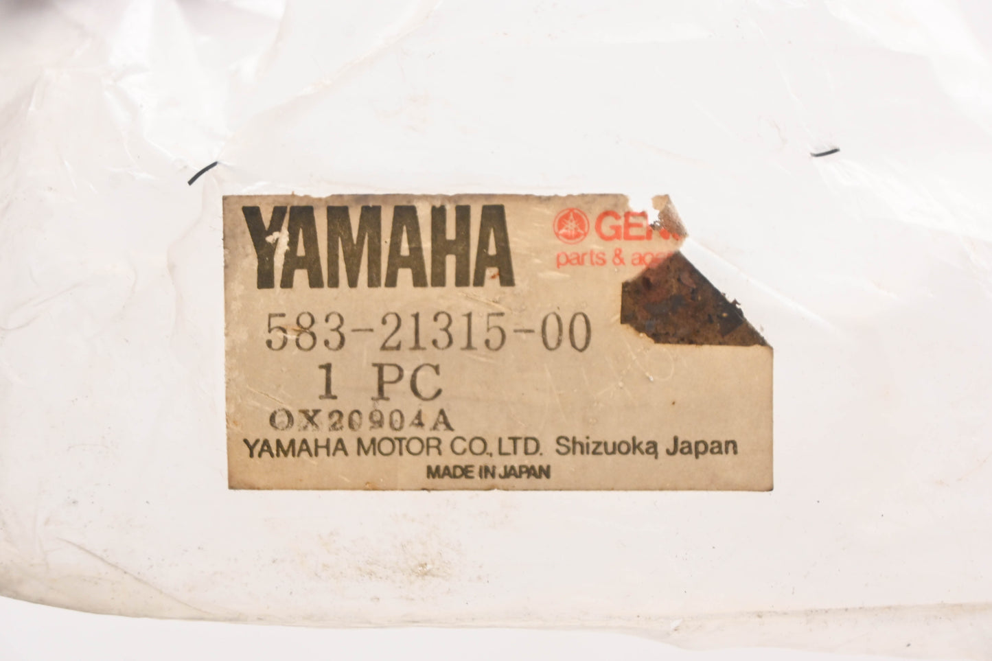 New OEM Yamaha 583-21315-00-00 Engine Stay Bracket NOS