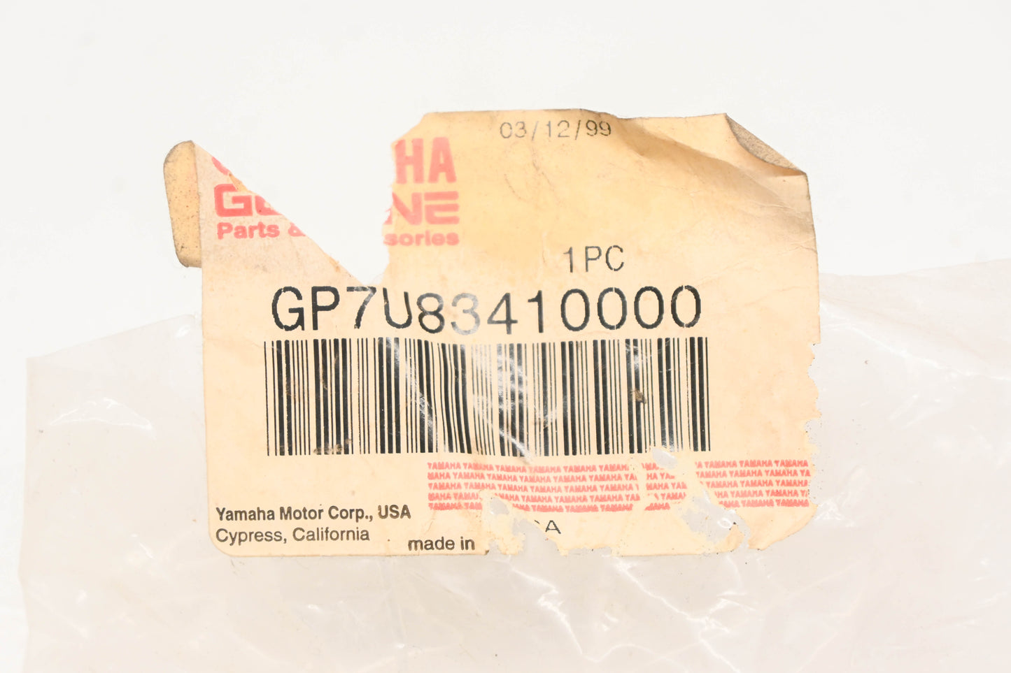 New OEM Yamaha GP7-U8341-00-00 Buzzer Alarm Assembly NOS