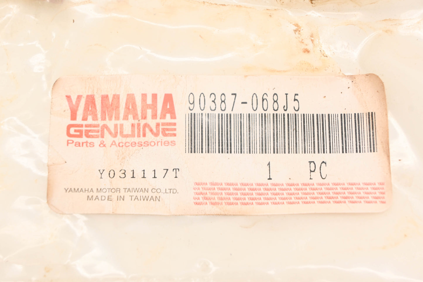 New OEM Yamaha 90387-068J5-00 Collar NOS
