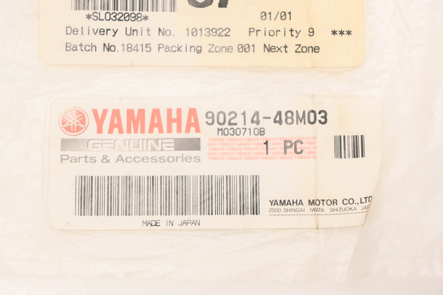 New OEM Yamaha 90214-48M03-00 Claw Washer NOS