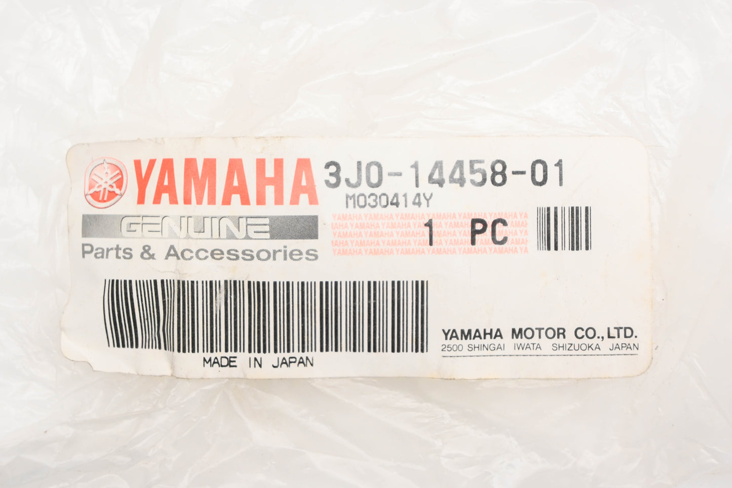 New OEM Yamaha 3J0-14458-01-00 Air Filter Element Guide NOS