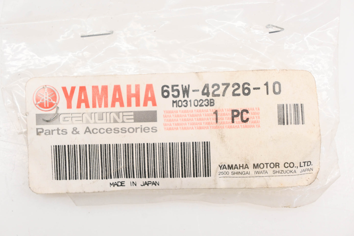 New OEM Yamaha 65W-42726-10-00 Grommet NOS