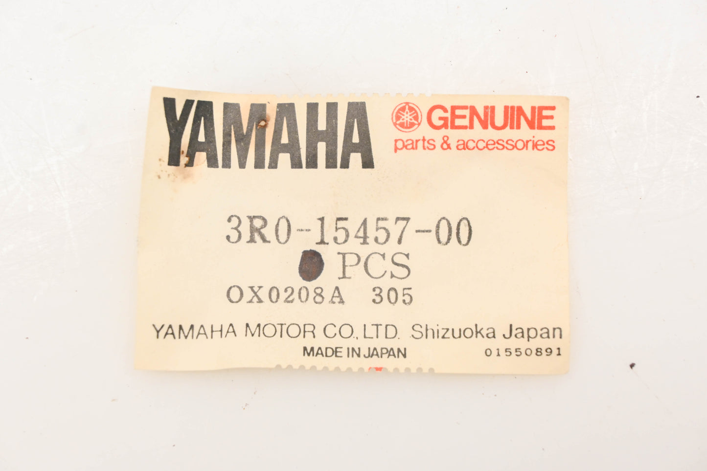 New OEM Yamaha 3R0-15457-00-00 Gasket NOS