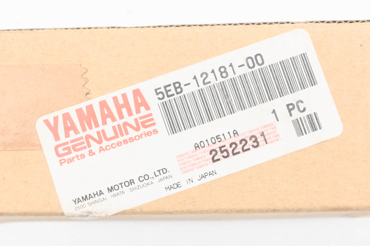 New OEM Yamaha 5EB-12181-00-00 Exhaust Camshaft NOS