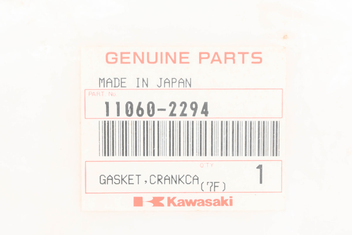New OEM Kawasaki 11060-2294 Crankcase Cover Gasket NOS