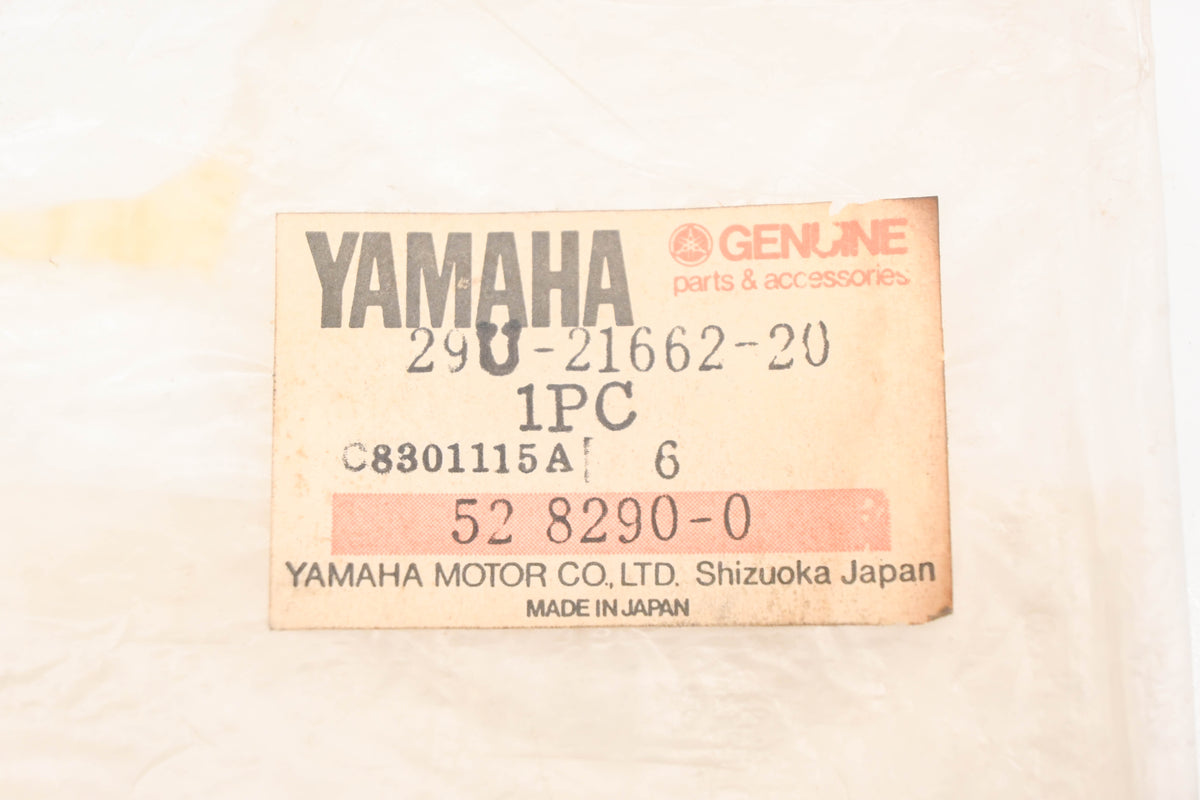 New OEM Yamaha 29U-21662-20-00 YTM225DXL Rear Fender Graphic Decal NOS