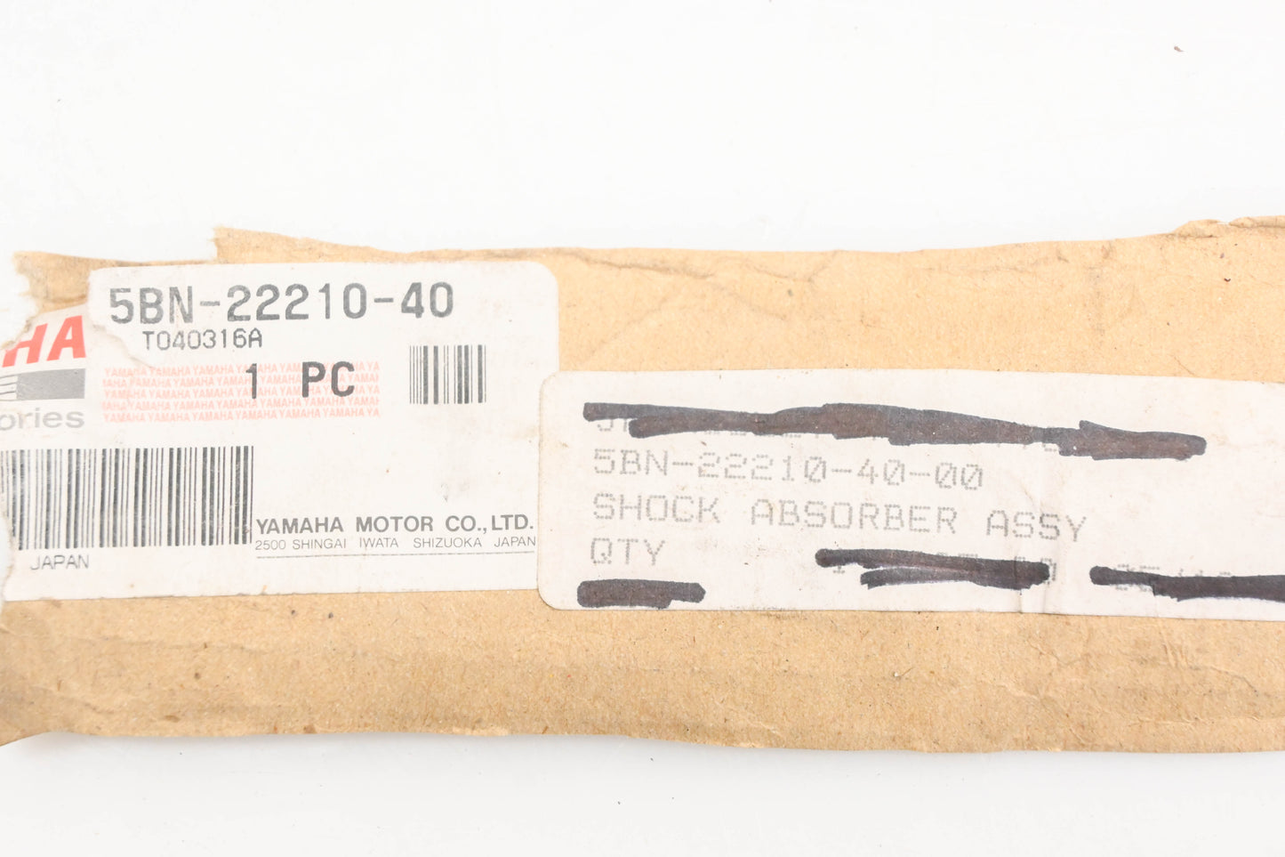 New OEM Yamaha 5BN-22210-40-00 Rear Shock Absorber Assembly NOS