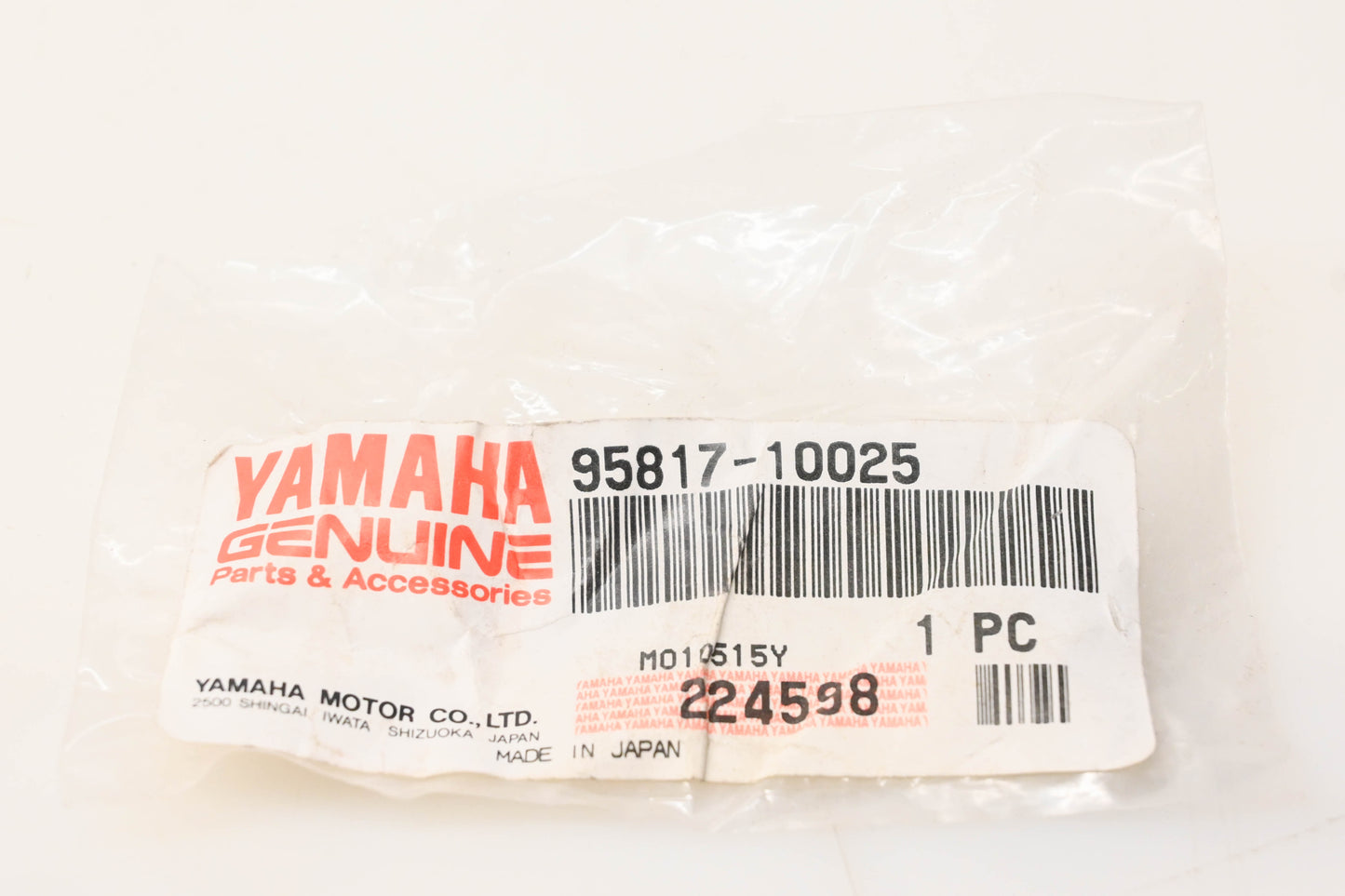 New OEM Yamaha 95817-10025-00 Flanged Bolt NOS