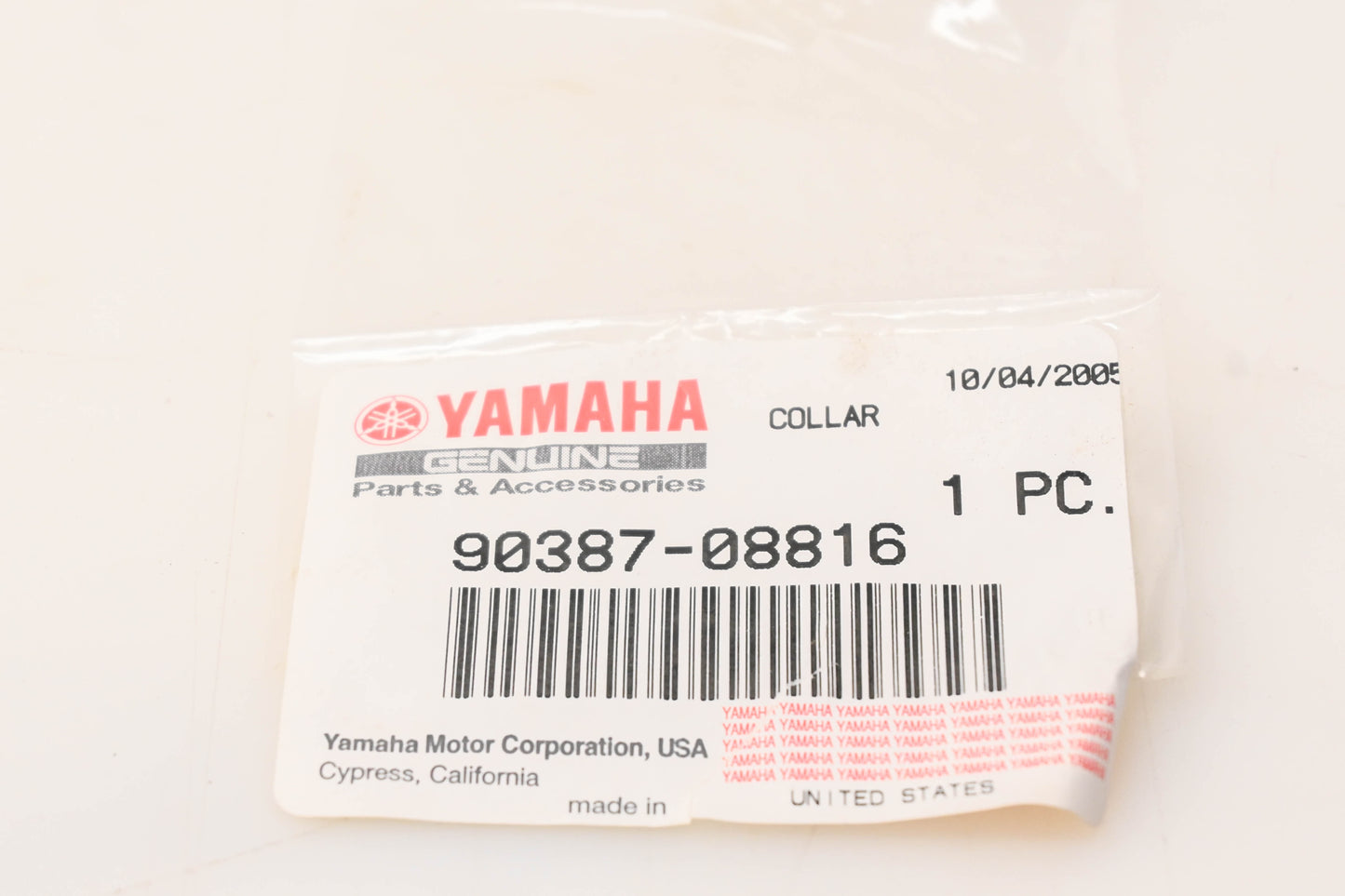 New OEM Yamaha 90387-08816-00 Collar NOS
