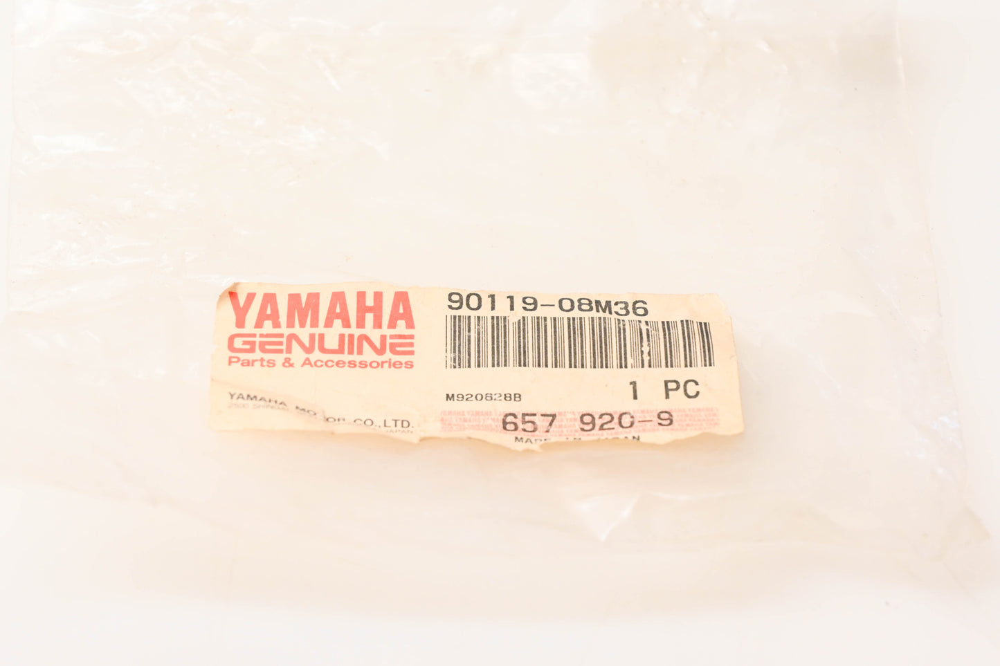 New OEM Yamaha 90119-08M36-00 Bolt With Washer NOS