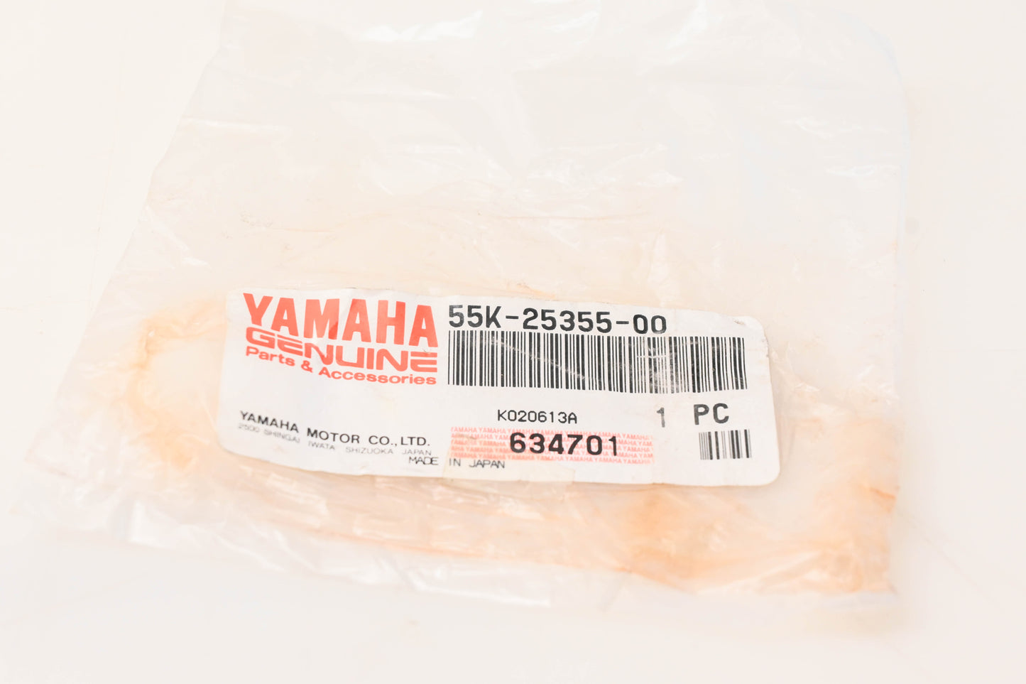 New OEM Yamaha 55K-25355-00-00 Cam Shaft lever NOS