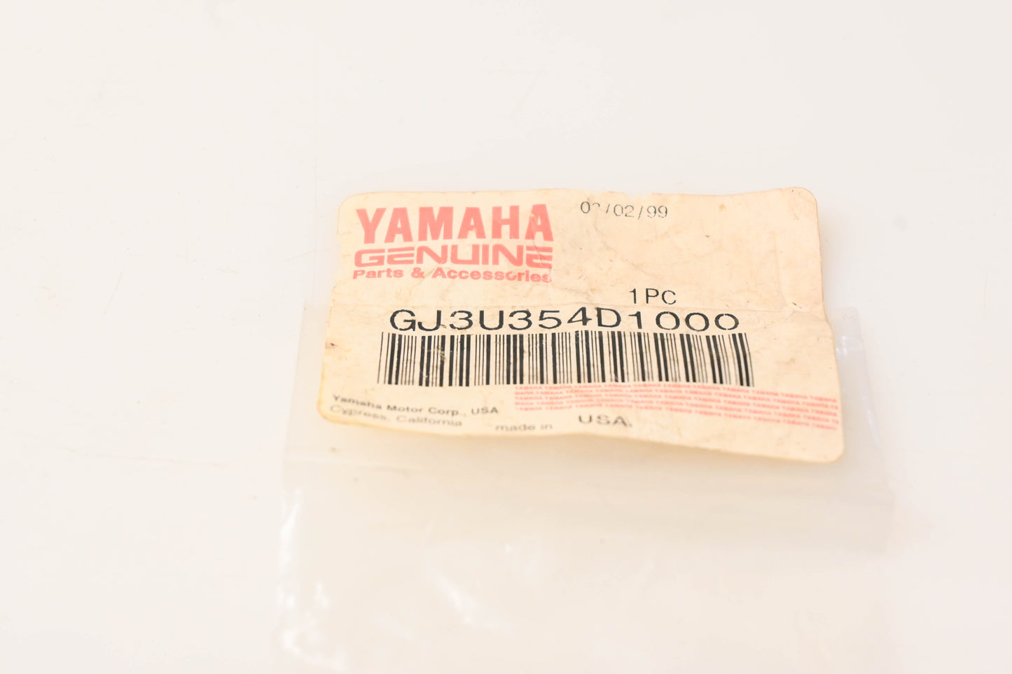 New OEM Yamaha GJ3-U354D-10-00 Head Cap NOS