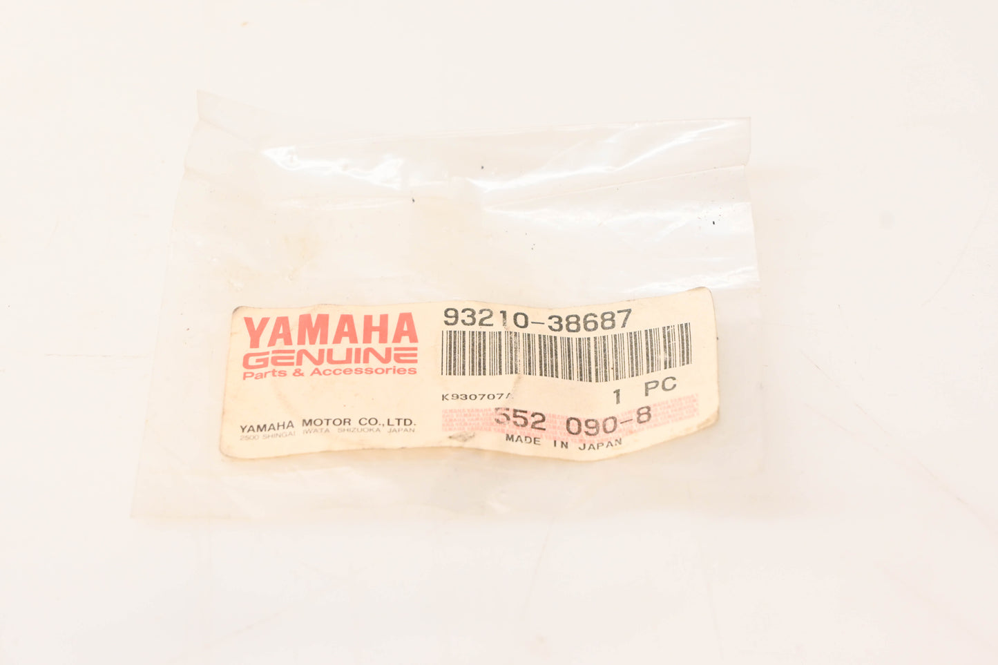 New OEM Yamaha 93210-38687-00 O-Ring NOS