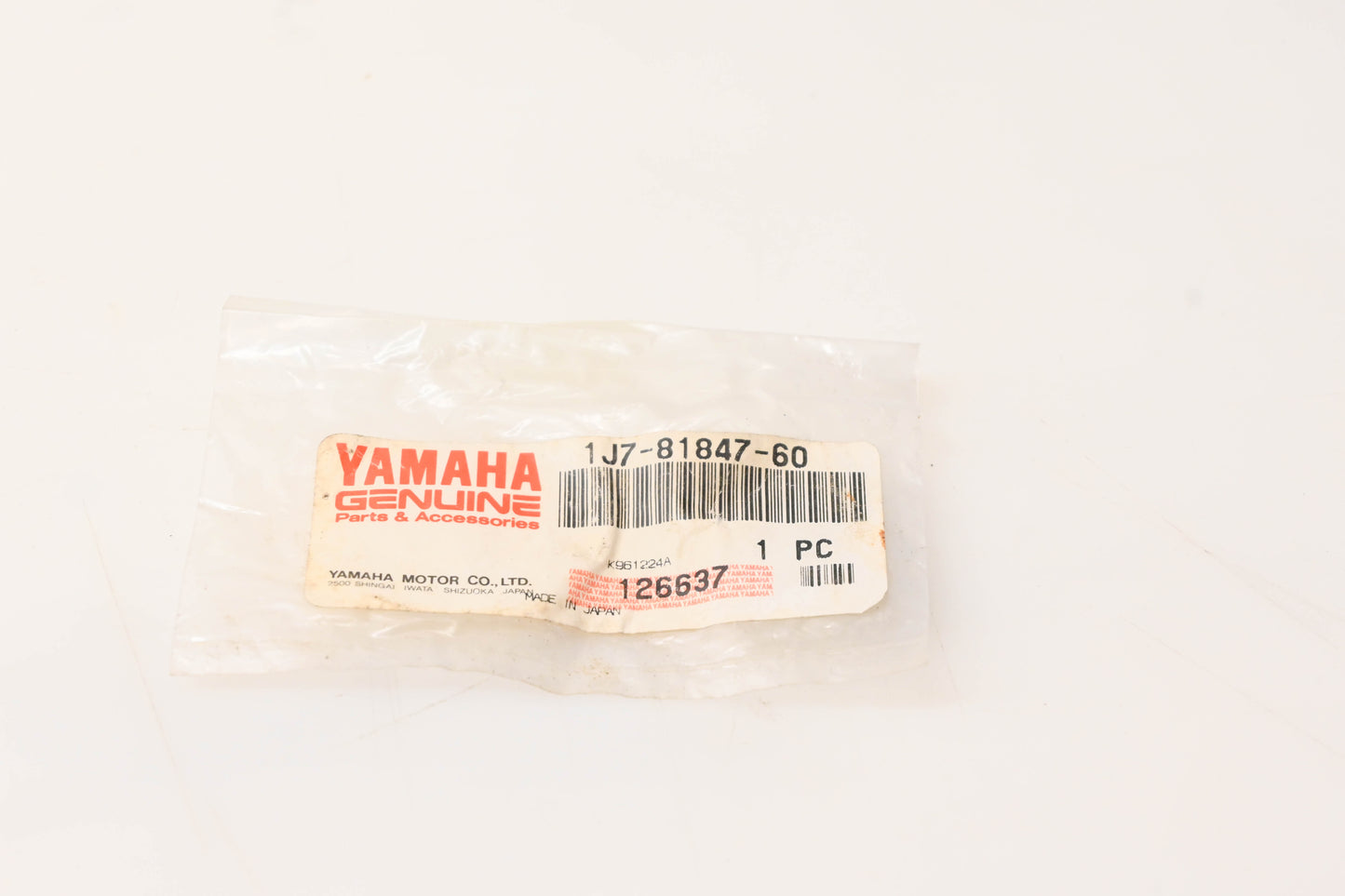 New OEM Yamaha 1J7-81847-60-00 O-Ring NOS