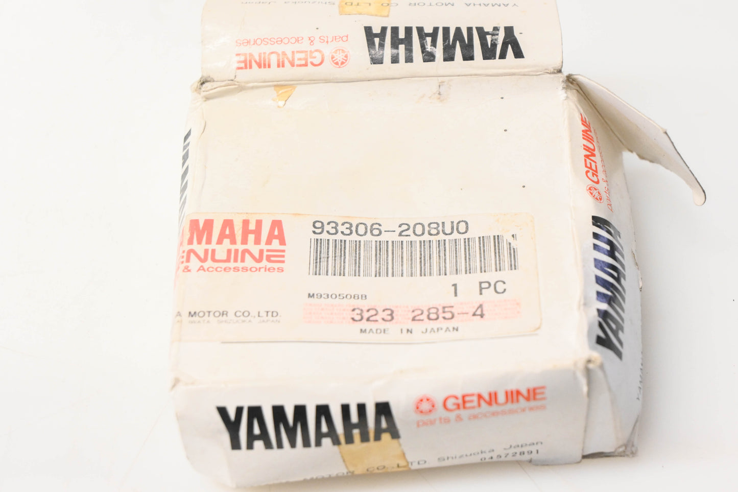 New OEM Yamaha 93306-208U0-00 Bearing NOS