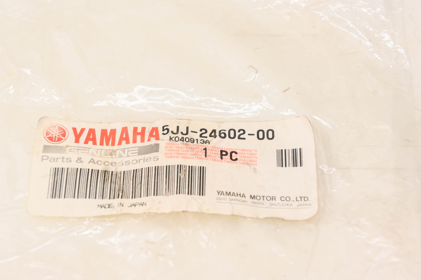 New OEM Yamaha 5JJ-24602-00-00 Fuel Tank Gas Cap Assembly NOS
