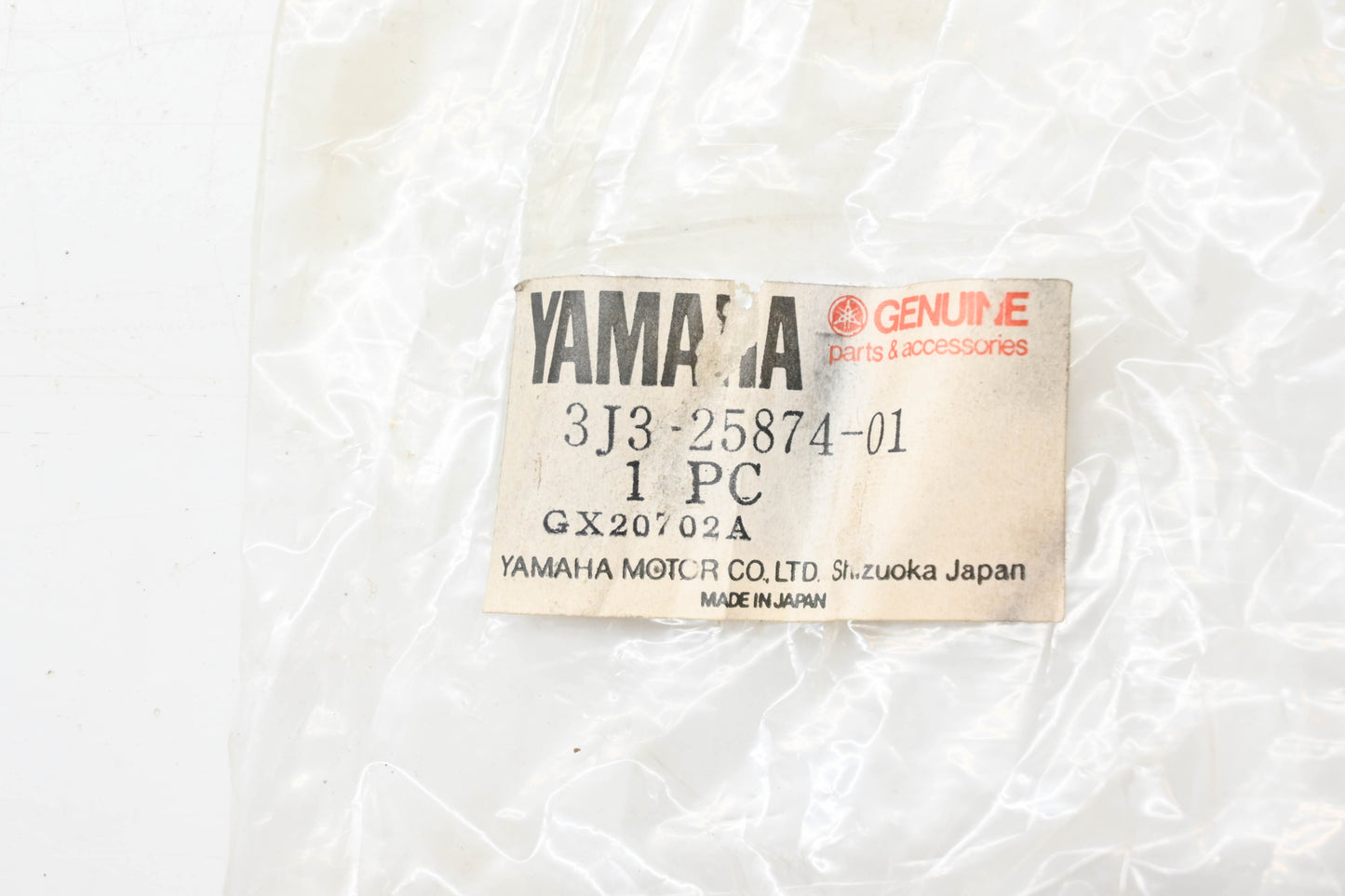 New OEM Yamaha 3J3-25874-01-00 Rear Brake Hose Line NOS