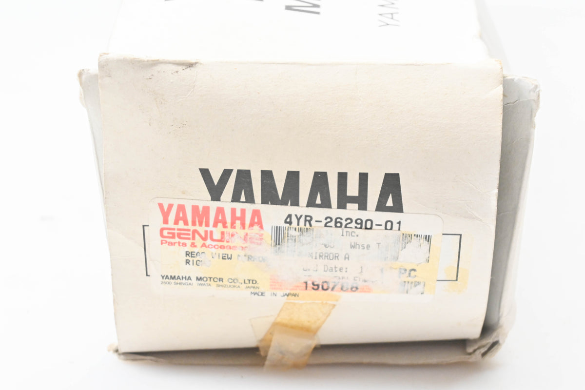 New OEM Yamaha 4YR-26290-01-00 Right Mirror NOS