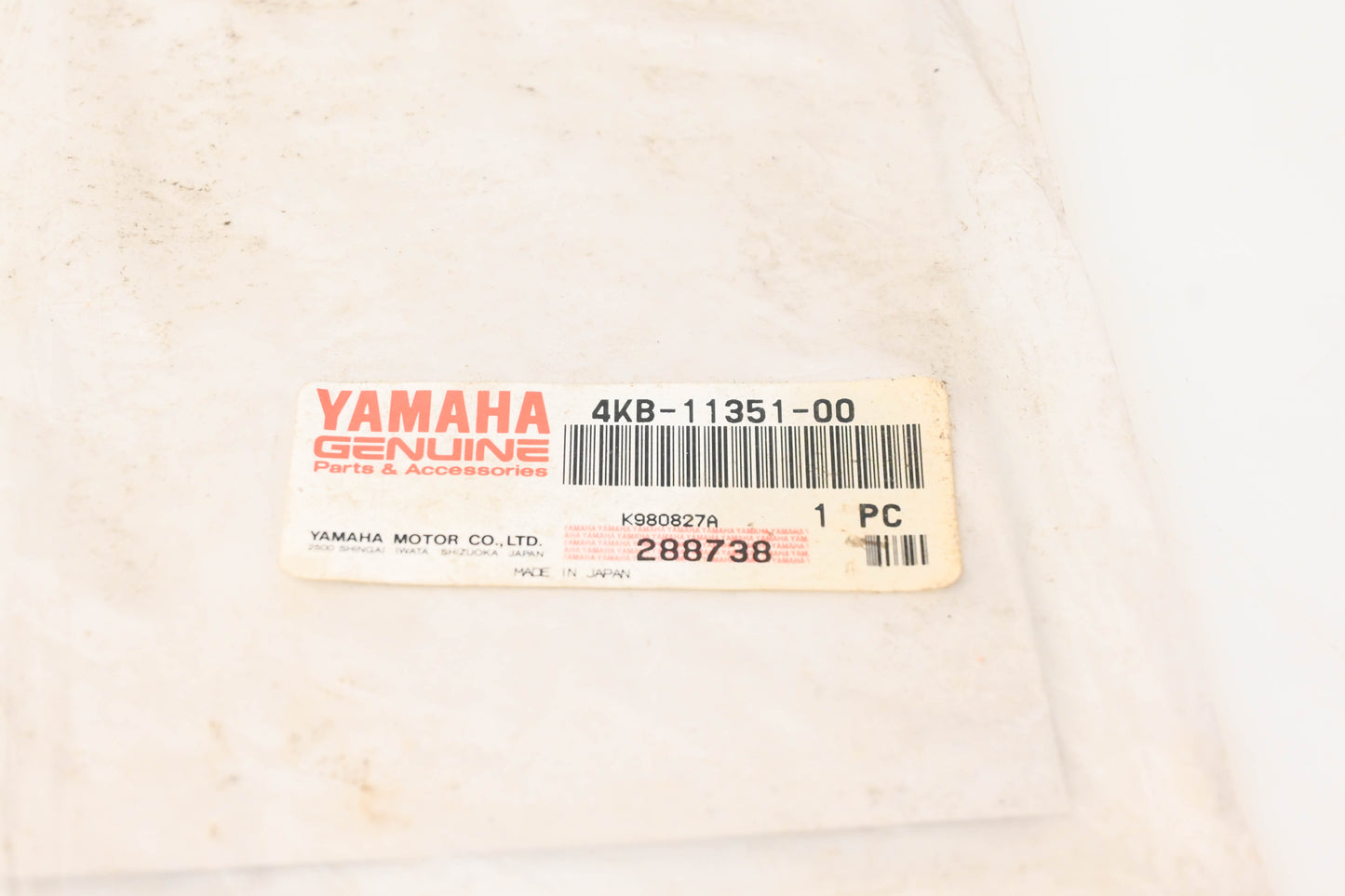 New OEM Yamaha 4KB-11351-00-00 Cylinder Base Gasket NOS