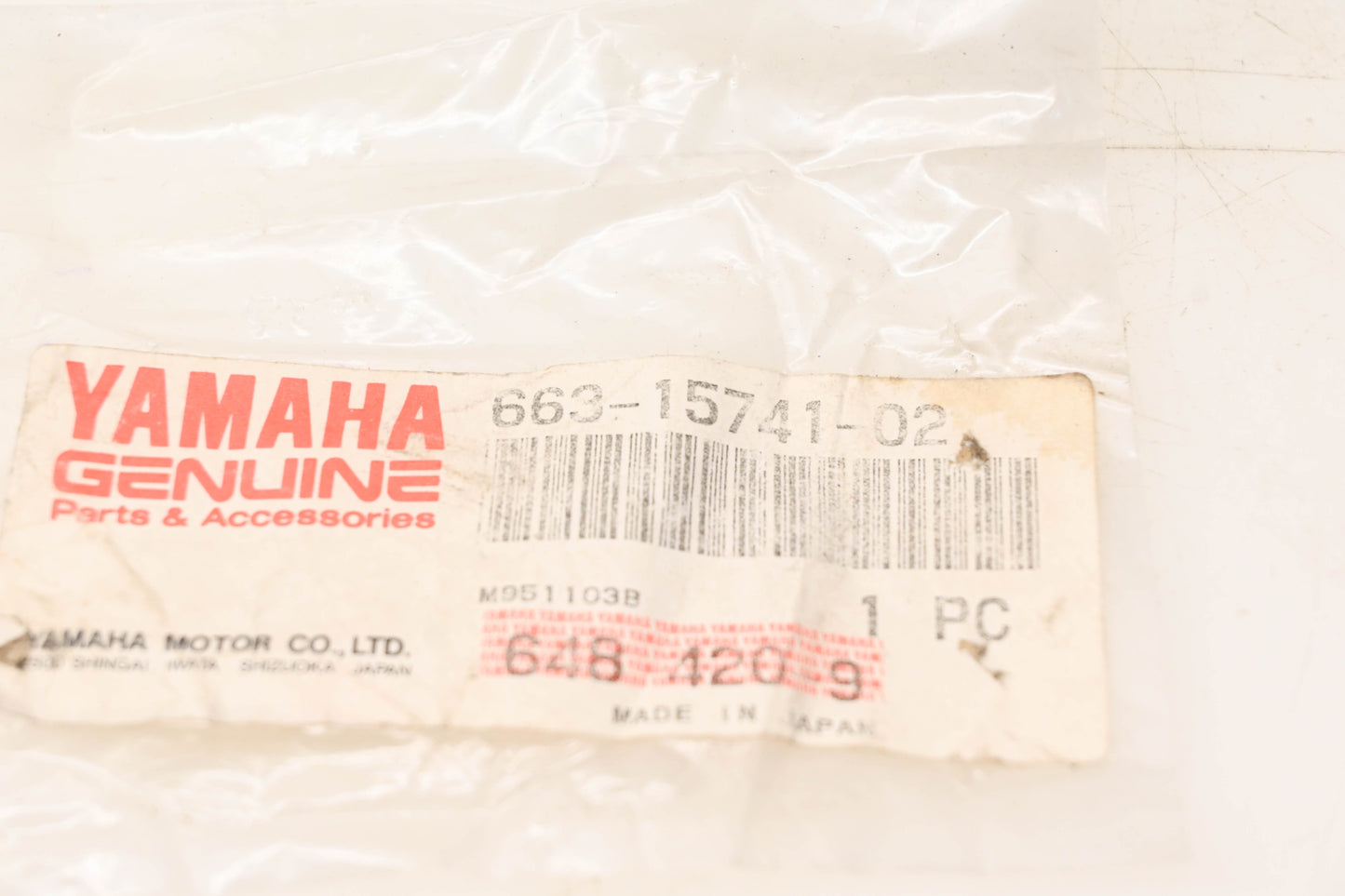 New OEM Yamaha 663-15741-02-00 Drive Pawl NOS